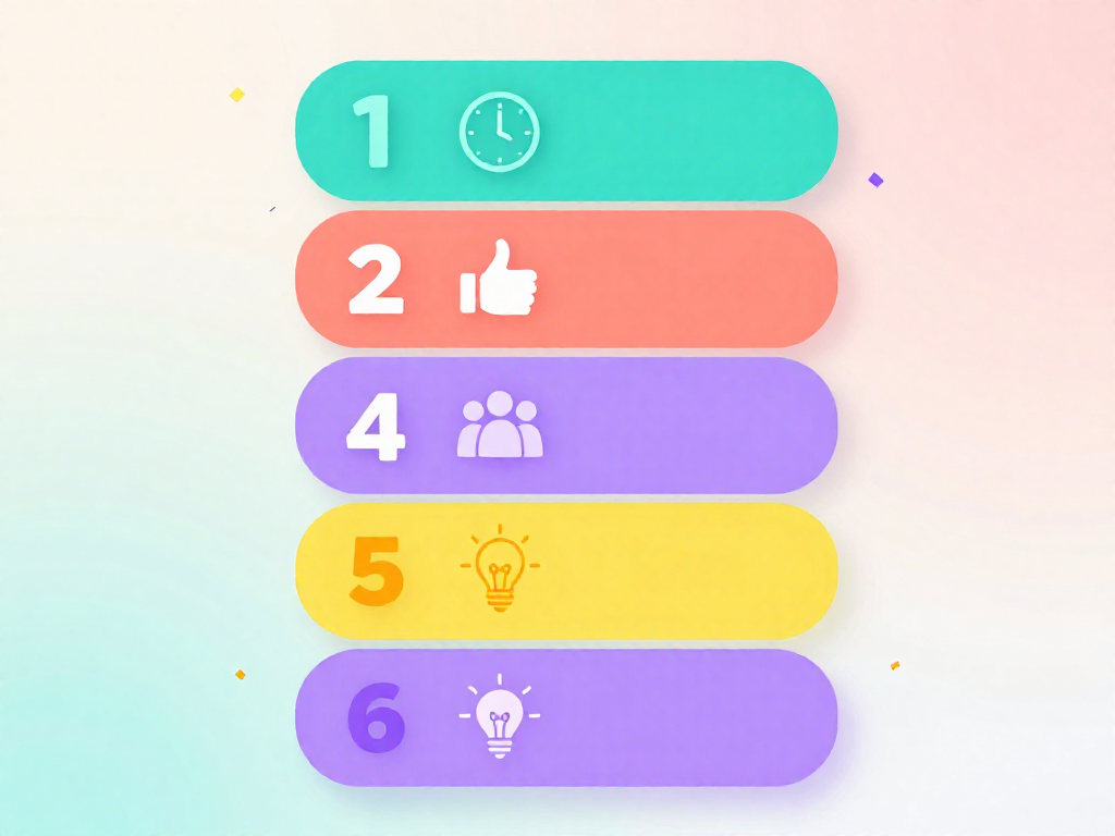 Infographic showing six visual icons representing the key traits of a gateway board game.
